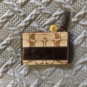 Coach card wallet